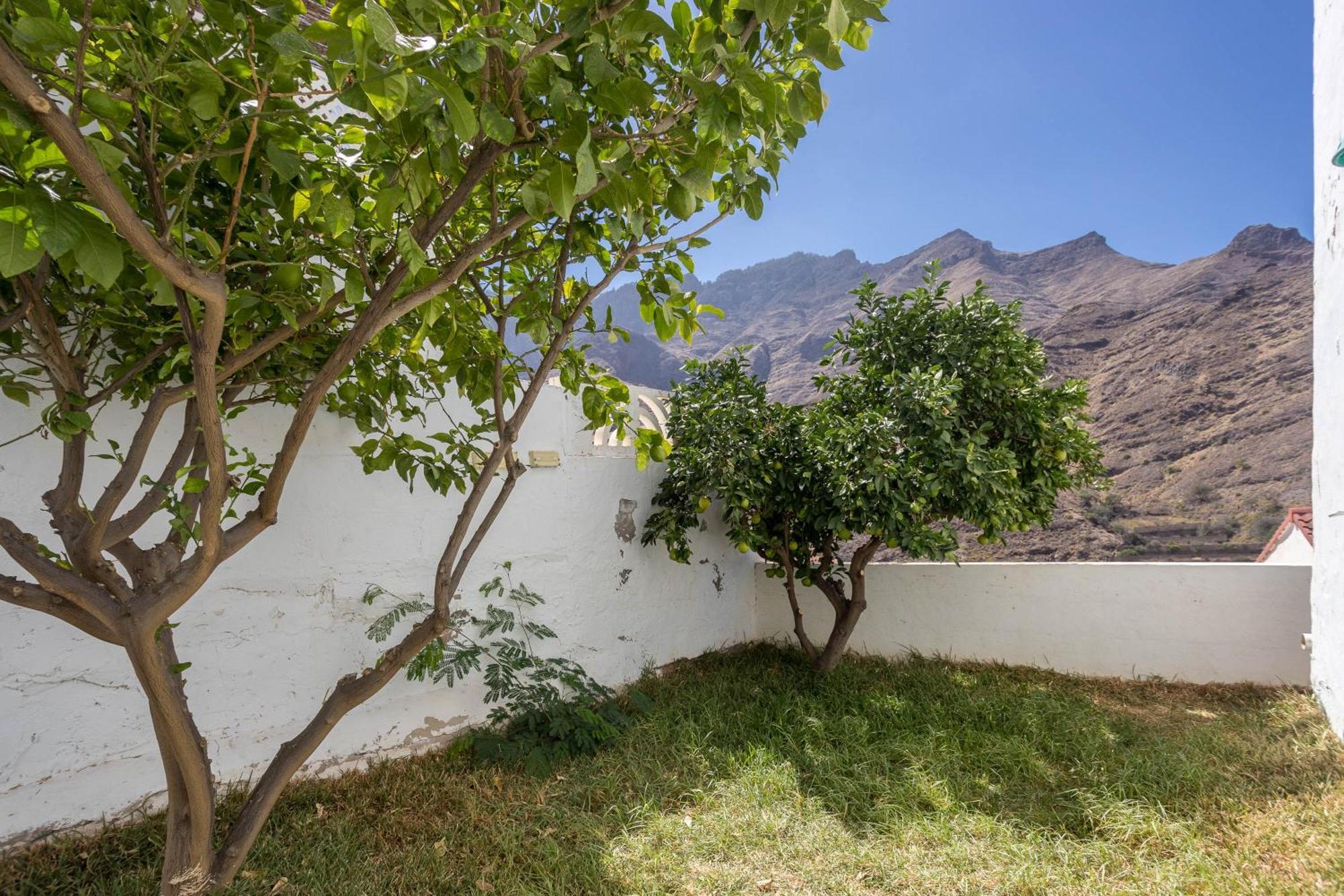 Casa Carmen Agaete Con Terraza Y Vistas Al Mar Villa Exterior photo