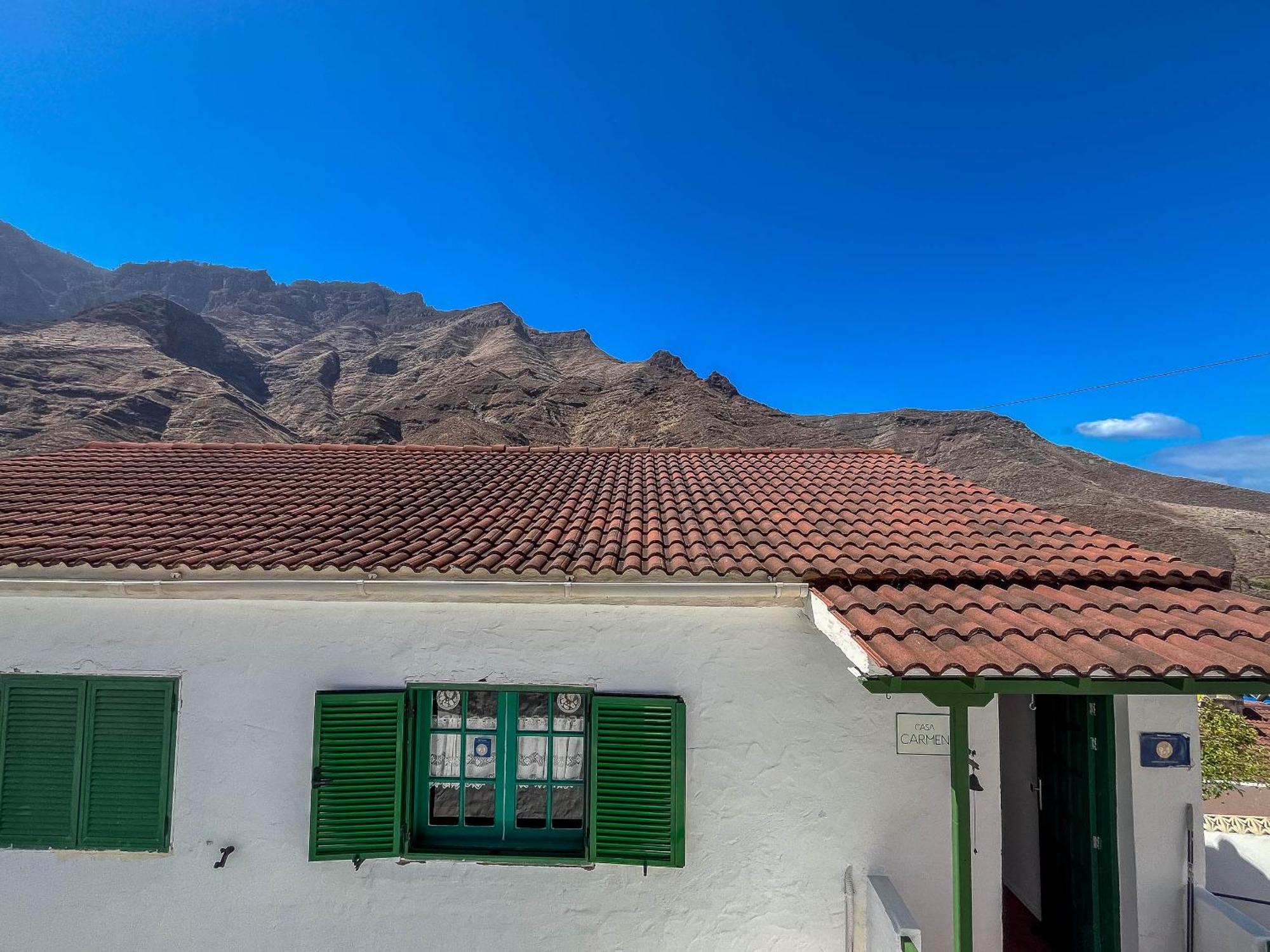 Casa Carmen Agaete Con Terraza Y Vistas Al Mar Villa Exterior photo