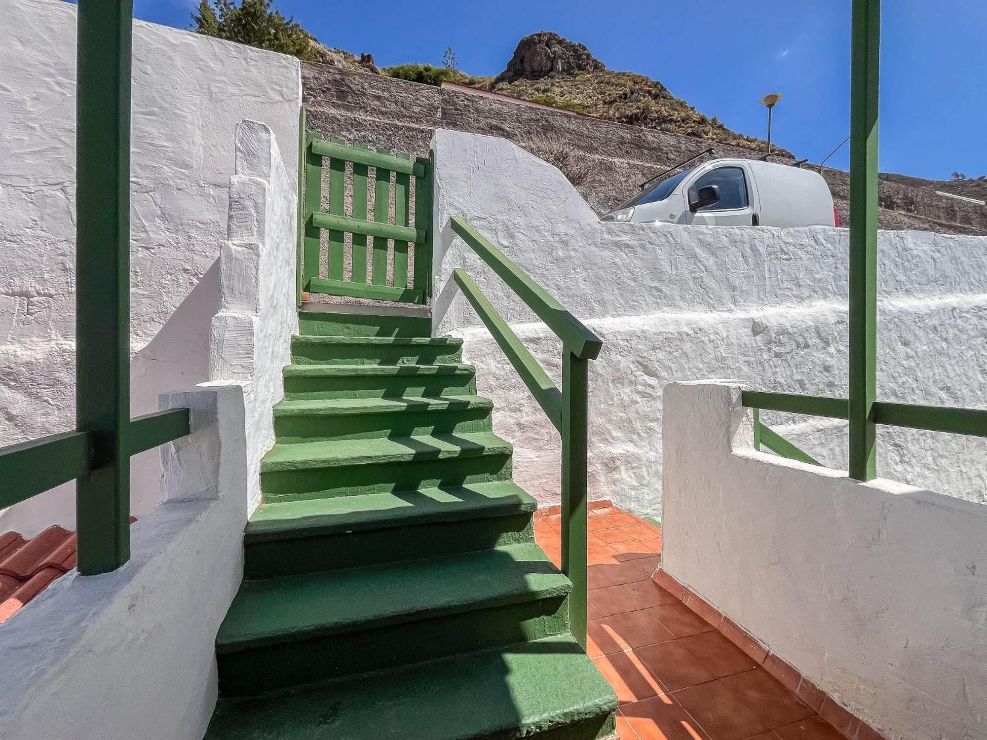 Casa Carmen Agaete Con Terraza Y Vistas Al Mar Villa Exterior photo