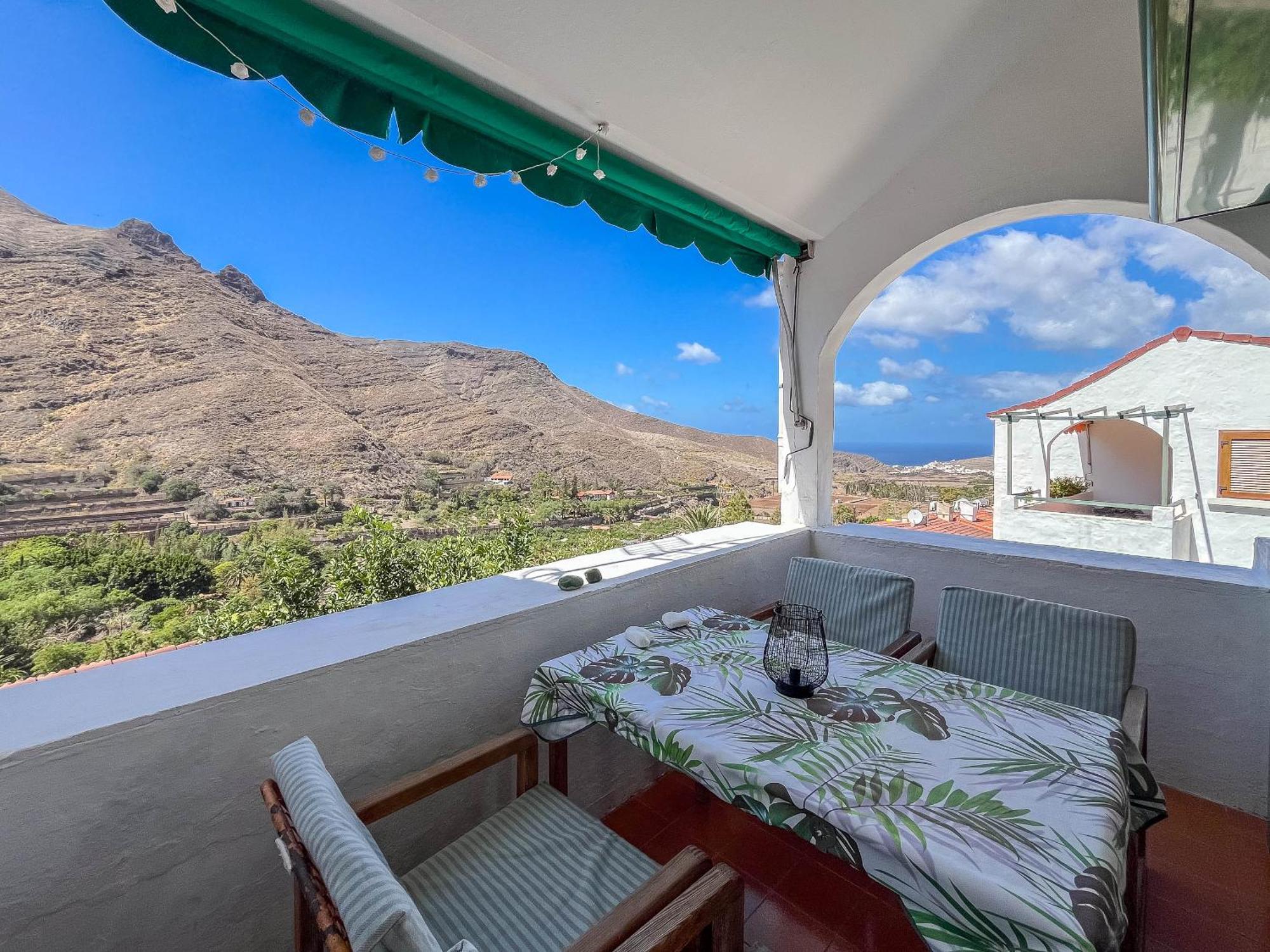 Casa Carmen Agaete Con Terraza Y Vistas Al Mar Villa Exterior photo