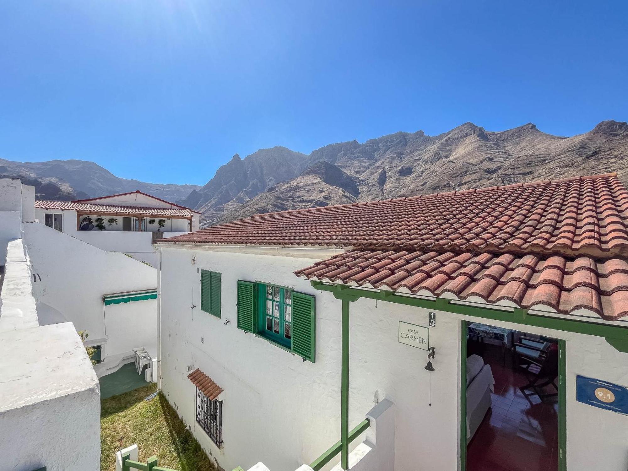 Casa Carmen Agaete Con Terraza Y Vistas Al Mar Apartment Exterior photo